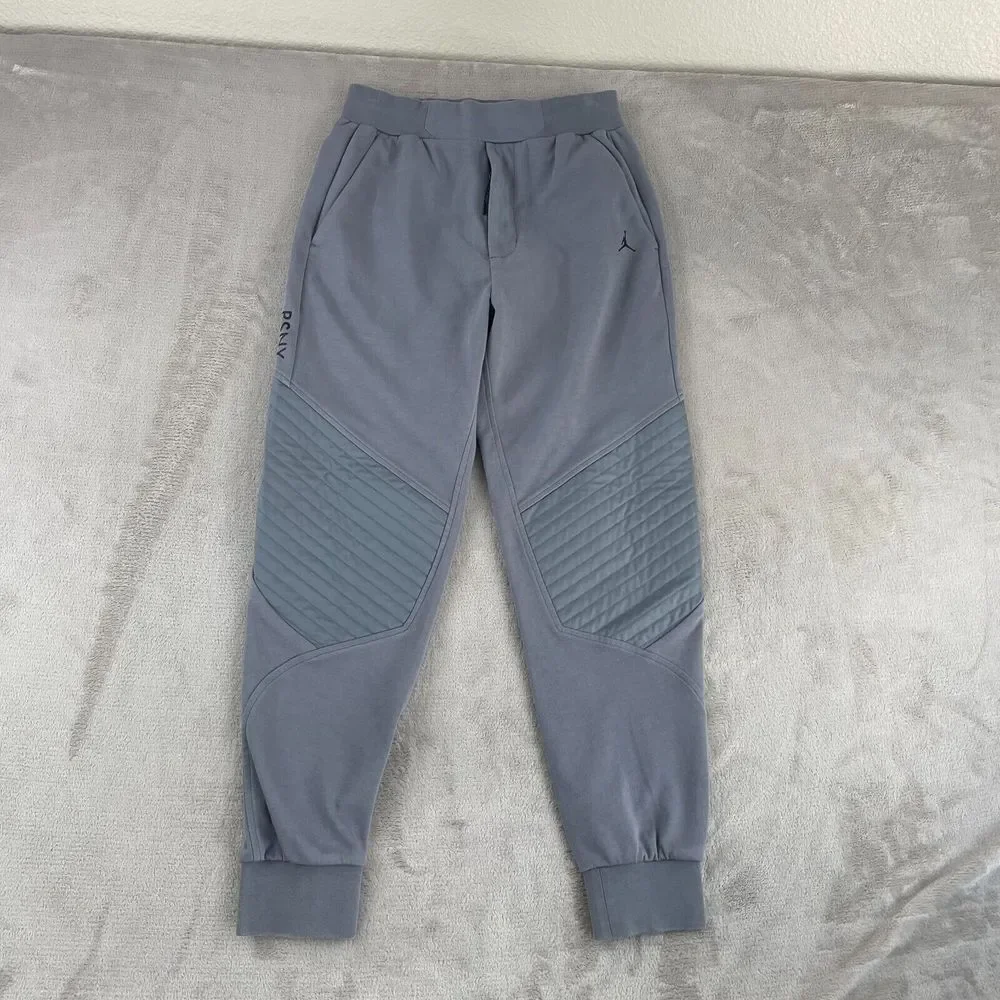 Air Jordan x PSNY Public School Joggers Men Medium Grey Activewear Nike Tapered‎